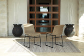 Orleans Furniture - Ashley Furniture - Amaris Outdoor - Round Dining Table / Brown/Black - P369-615